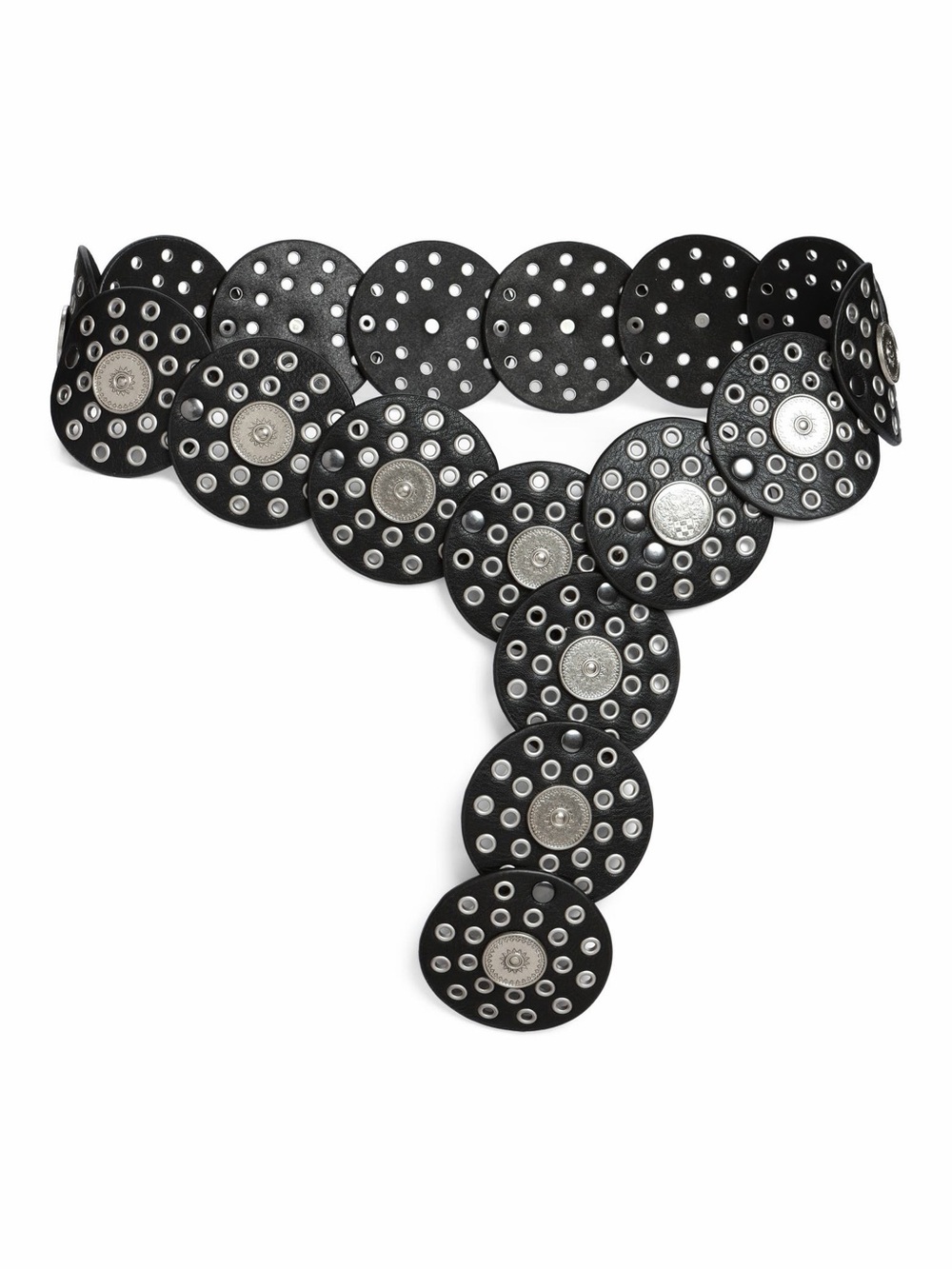Vince Camino Concho Grommet Disc Belt- 1960s Style